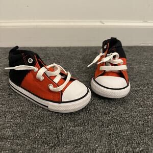 Converse Infant Boys Chuck Taylor All Star Ollie Mid Sneakers Red Size 8